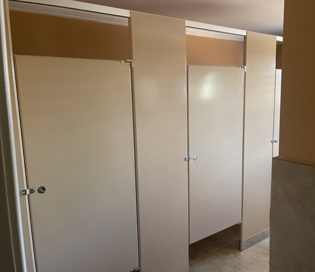 Powder Coated Metal Toilet Partitions - Bathroom Partitions ...