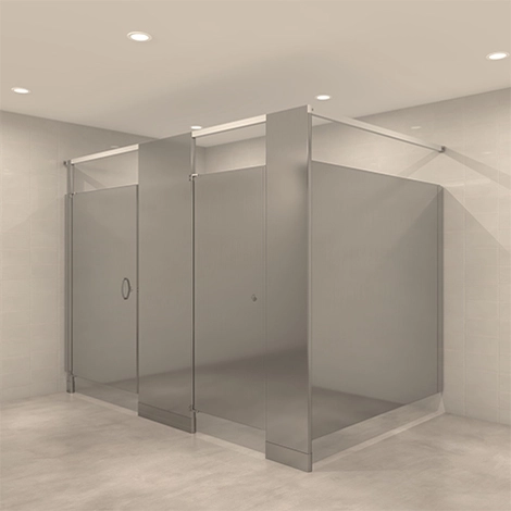 Stainless Steel Bathroom Stalls, Quick, Private - Partition Plus